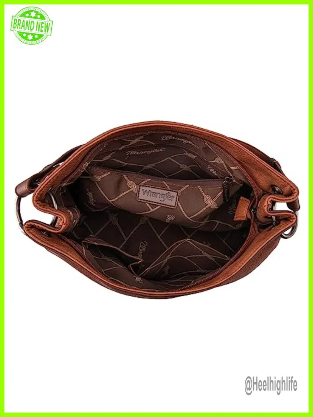 Vegan Leather Hobo Bag with Shoulder and Crossbody Straps